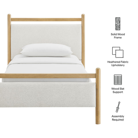 Modway Ginny Twin Size Platform Bed Frame