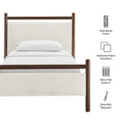 Modway Ginny Twin Size Platform Bed Frame