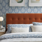Modway Lily Stain-Resistant Performance Velvet Queen Size Headboard