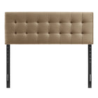 Modway Lily Stain-Resistant Performance Velvet Queen Size Headboard
