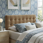 Modway Lily Stain-Resistant Performance Velvet Queen Size Headboard