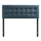 Modway Lily Stain-Resistant Performance Velvet King Size Headboard