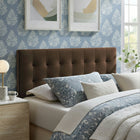 Modway Lily Stain-Resistant Performance Velvet King Size Headboard