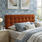 Modway Lily Stain-Resistant Performance Velvet King Size Headboard