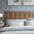Modway Lily Stain-Resistant Performance Velvet King Size Headboard