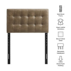 Modway Lily Vegan Leather Twin Size Headboard