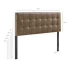 Modway Lily Vegan Leather Full Size Headboard