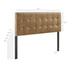 Modway Lily Vegan Leather Full Size Headboard