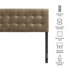 Modway Lily Vegan Leather King Size Headboard