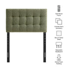 Modway Lily Upholstered Twin Size Headboard