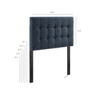 Modway Lily Upholstered Twin Size Headboard