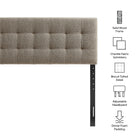 Modway Lily Upholstered King Size Headboard