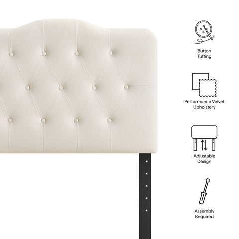Modway Annabel Stain-Resistant Performance Velvet Twin Headboard