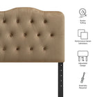 Modway Annabel Stain-Resistant Performance Velvet Twin Headboard