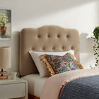 Modway Annabel Premium Linen Blend Twin Headboard