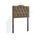 Modway Annabel Faux Leather Twin Headboard