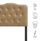 Modway Annabel Faux Leather Twin Headboard