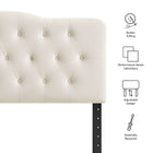 Modway Annabel Stain-Resistant Performance Velvet Full Headboard