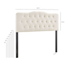 Modway Annabel Stain-Resistant Performance Velvet Full Headboard