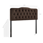Modway Annabel Stain-Resistant Performance Velvet Full Headboard