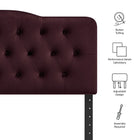 Modway Annabel Stain-Resistant Performance Velvet Full Headboard