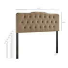 Modway Annabel Stain-Resistant Performance Velvet Full Headboard