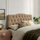 Modway Annabel Premium Linen Blend Full Headboard
