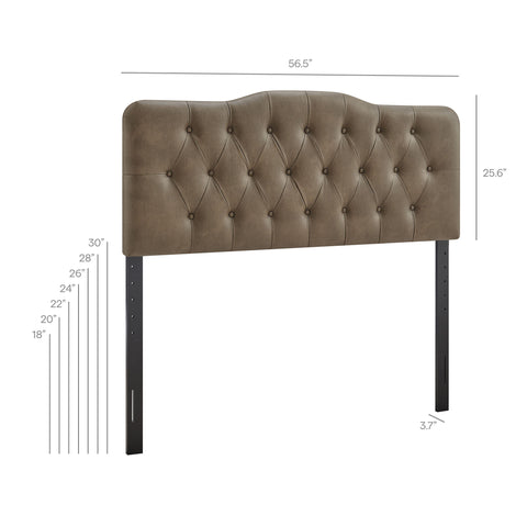 Modway Annabel Vegan Leather Full Headboard