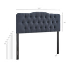 Modway Annabel Premium Linen Blend Queen Headboard