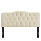 Modway Annabel Premium Linen Blend Queen Headboard