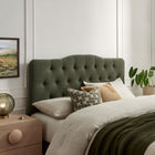 Modway Annabel Premium Linen Blend King Headboard