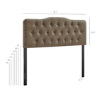 Modway Annabel Vegan Leather King Headboard