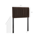 Modway Eloise Stain-Resistant Performance Velvet Twin Headboard
