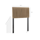 Modway Eloise Stain-Resistant Performance Velvet Twin Headboard