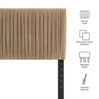 Modway Eloise Stain-Resistant Performance Velvet Queen Headboard