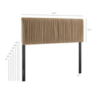 Modway Eloise Stain-Resistant Performance Velvet Queen Headboard