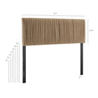 Modway Eloise Stain-Resistant Performance Velvet King Headboard