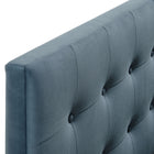 Modway Emily Stain-Resistant Performance Velvet Twin Size Headboard