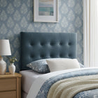 Modway Emily Stain-Resistant Performance Velvet Twin Size Headboard
