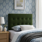Modway Emily Stain-Resistant Performance Velvet Twin Size Headboard