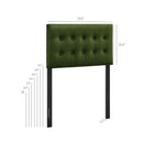 Modway Emily Stain-Resistant Performance Velvet Twin Size Headboard