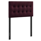 Modway Emily Stain-Resistant Performance Velvet Twin Size Headboard