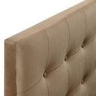 Modway Emily Stain-Resistant Performance Velvet Twin Size Headboard