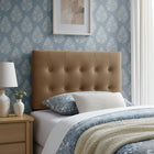 Modway Emily Stain-Resistant Performance Velvet Twin Size Headboard
