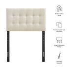 Modway Emily Fabric Upholstered Twin Size Headboard