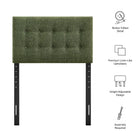 Modway Emily Fabric Upholstered Twin Size Headboard