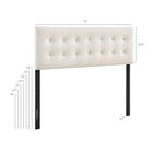 Modway Emily Stain-Resistant Performance Velvet Queen Size Headboard