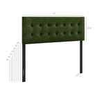 Modway Emily Stain-Resistant Performance Velvet Queen Size Headboard