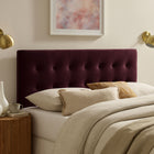 Modway Emily Stain-Resistant Performance Velvet Queen Size Headboard