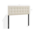 Modway Emily Fabric Upholstered Queen Size Headboard